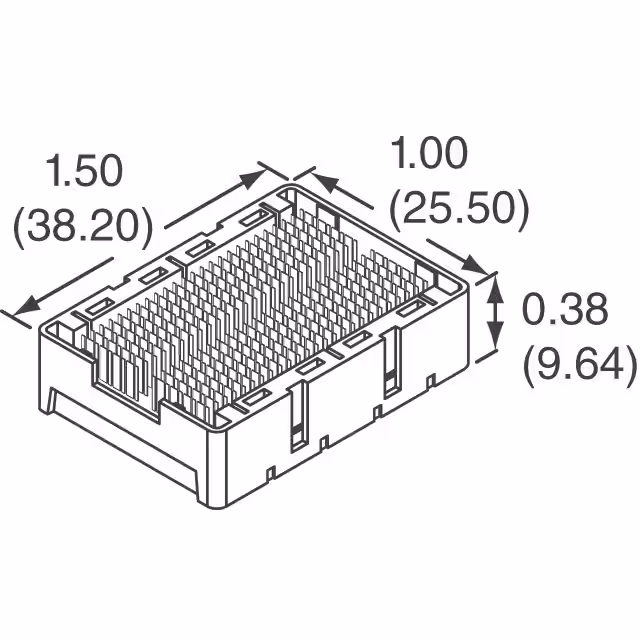 55737-201 Amphenol ICC (FCI)  Matrices de type bord Mezzanine (carte à carte)